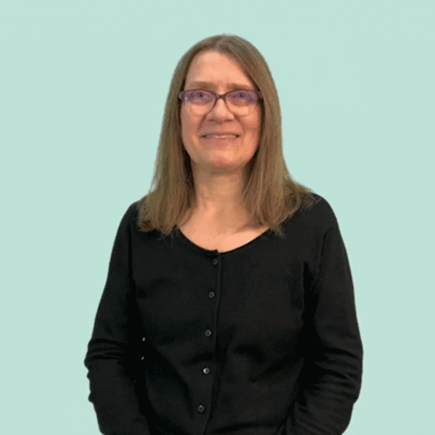 Gebärdenname von Christa Buchta