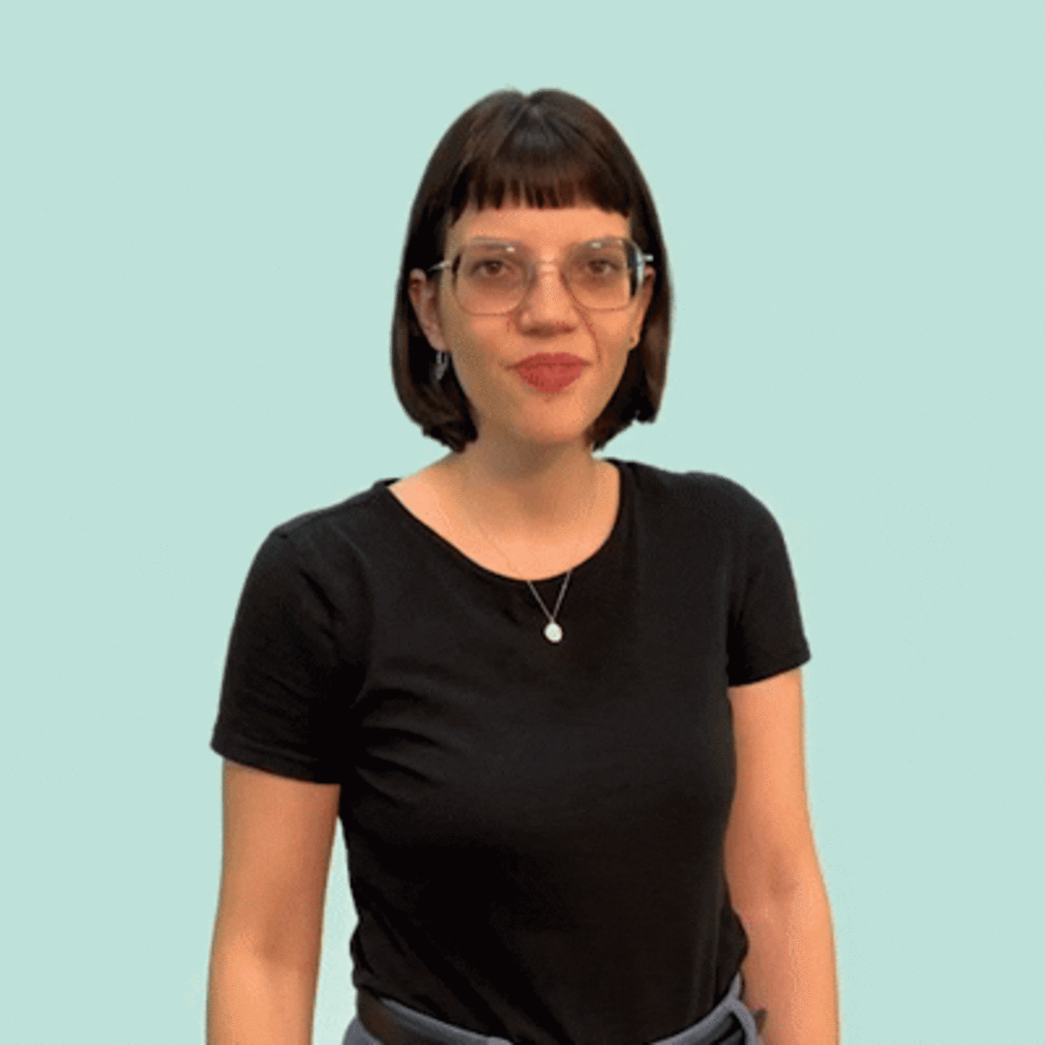 Gebärdenname von Nicole Osimk