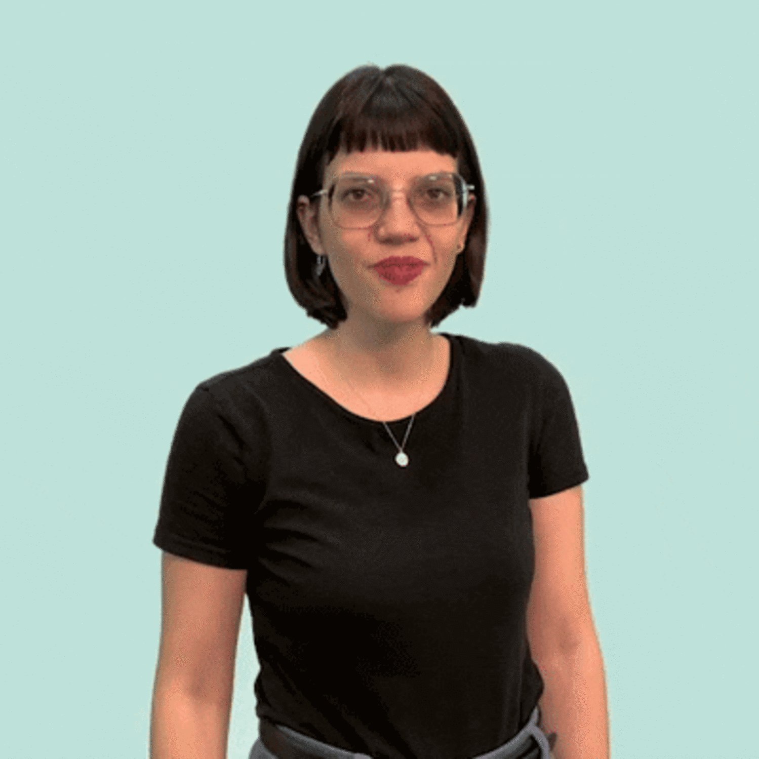 Gebärdenname von Nicole Osimk