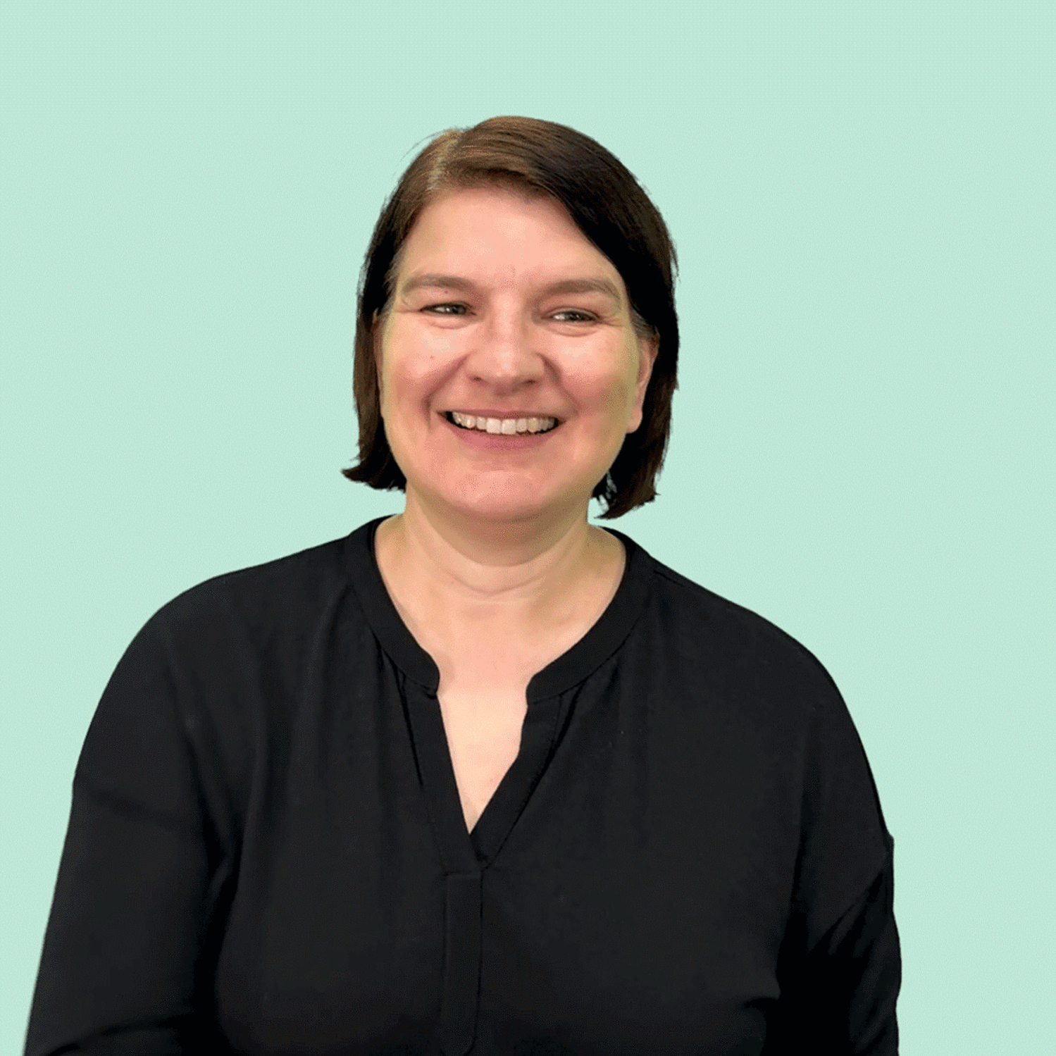 Gebärdenname von Andrea Greiner