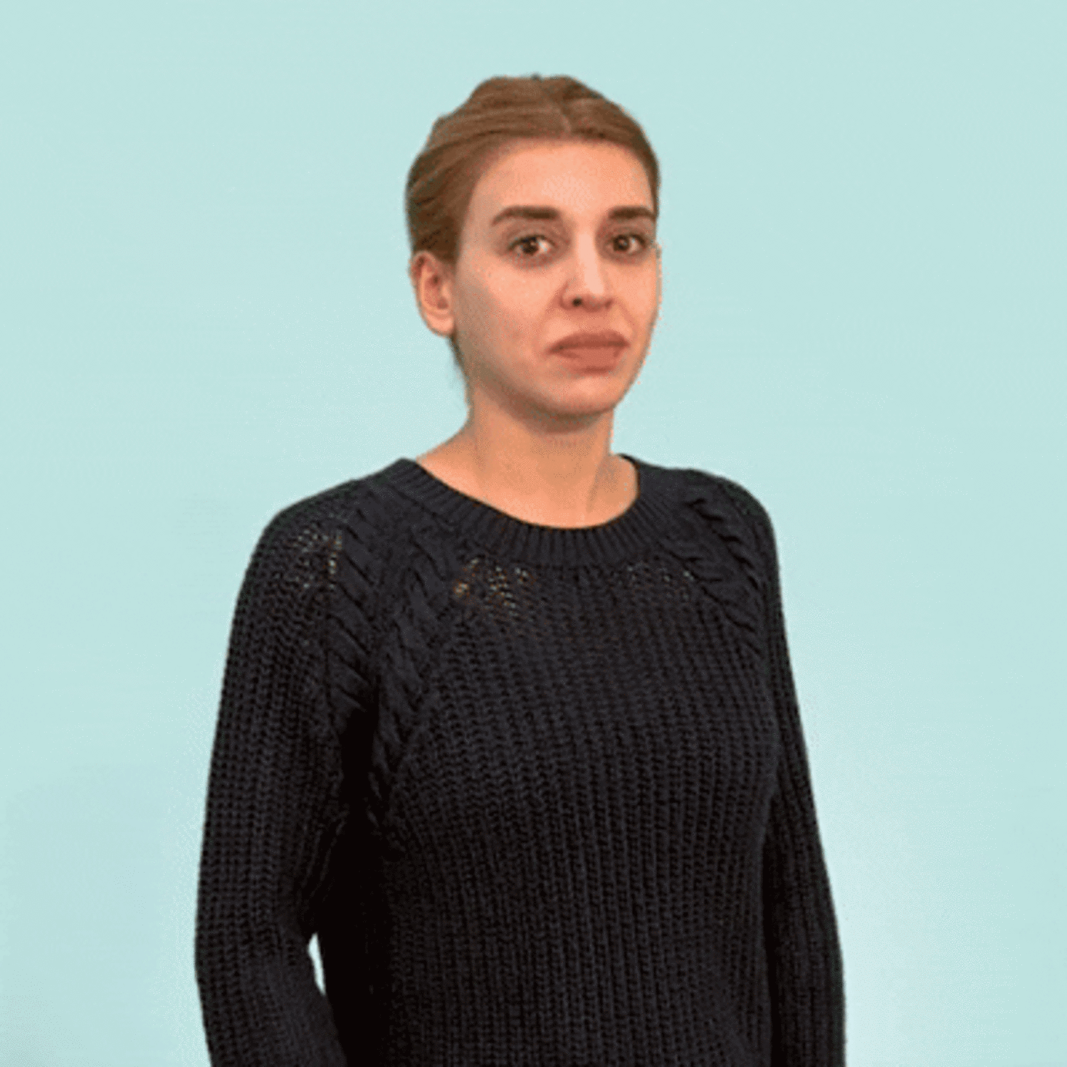 Gebärdenname von Ronja Madej