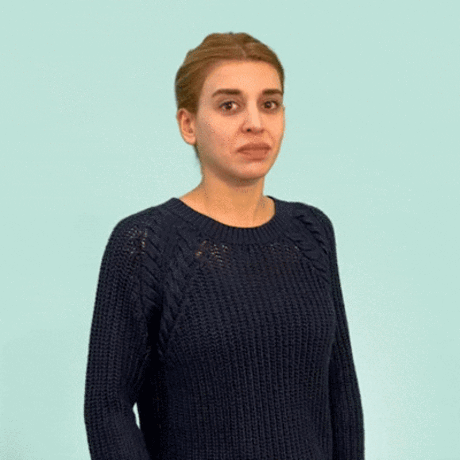 Gebärdenname von Ronja Madej