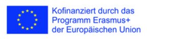 Logo von Erasmus+ mit Text "Kofinanziert durch das Programm Erasmus+ der Europäischen Union"