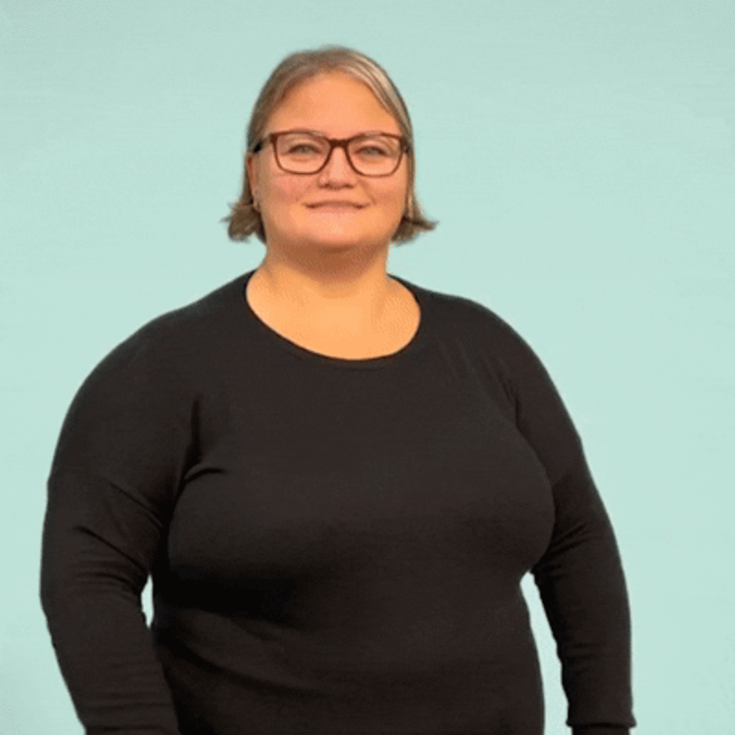 Gebärdenname von Sabine Klein