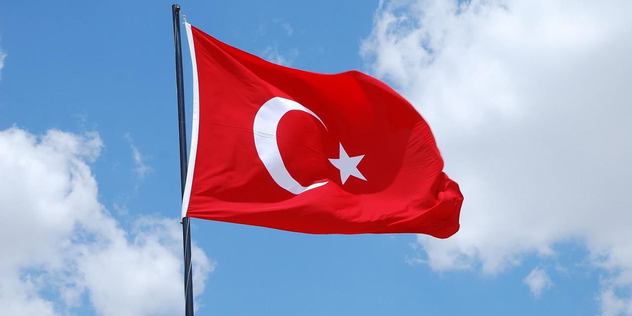 Flagge der Türkei